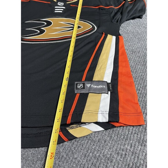 Fanatics NHL Anaheim Ducks Breakaway Black Home Jersey Men’s Size Small NWT - Picture 11 of 12